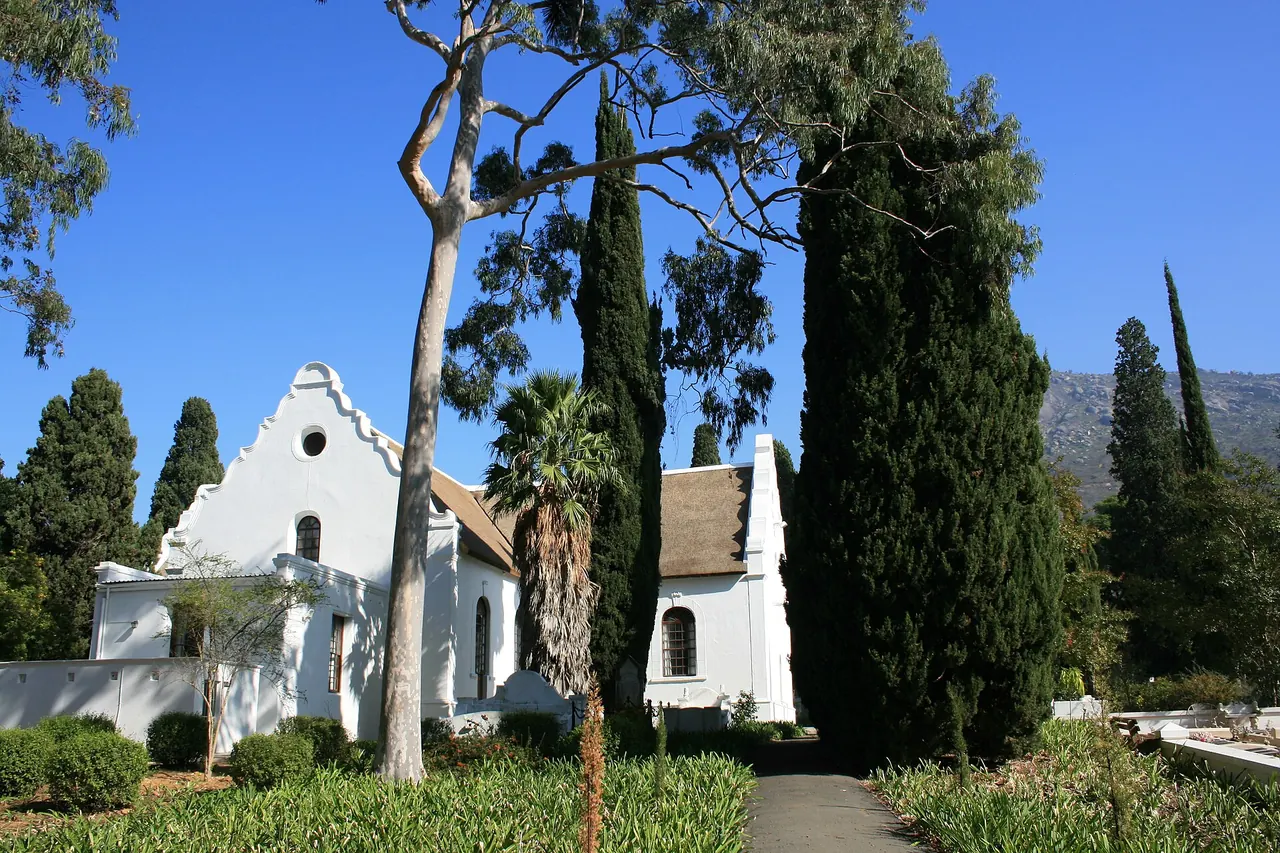 The historic Strooidakkerk in Paarl